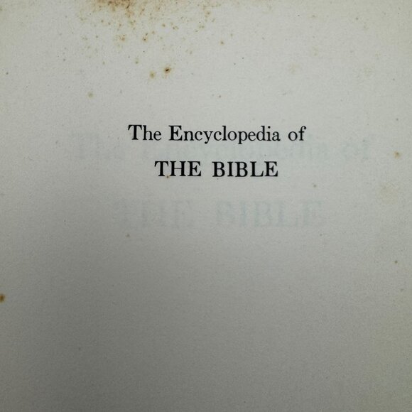 The Encyclopedia Of The Bible Paperback Book By Prentice-Hall Spectrum 1965 - Picture 10 of 14